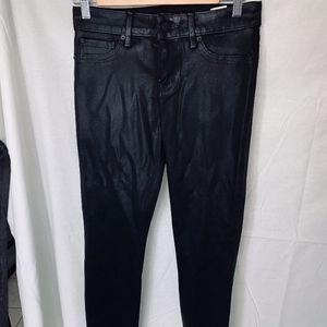 Level 99. Coated Skinny Jeans